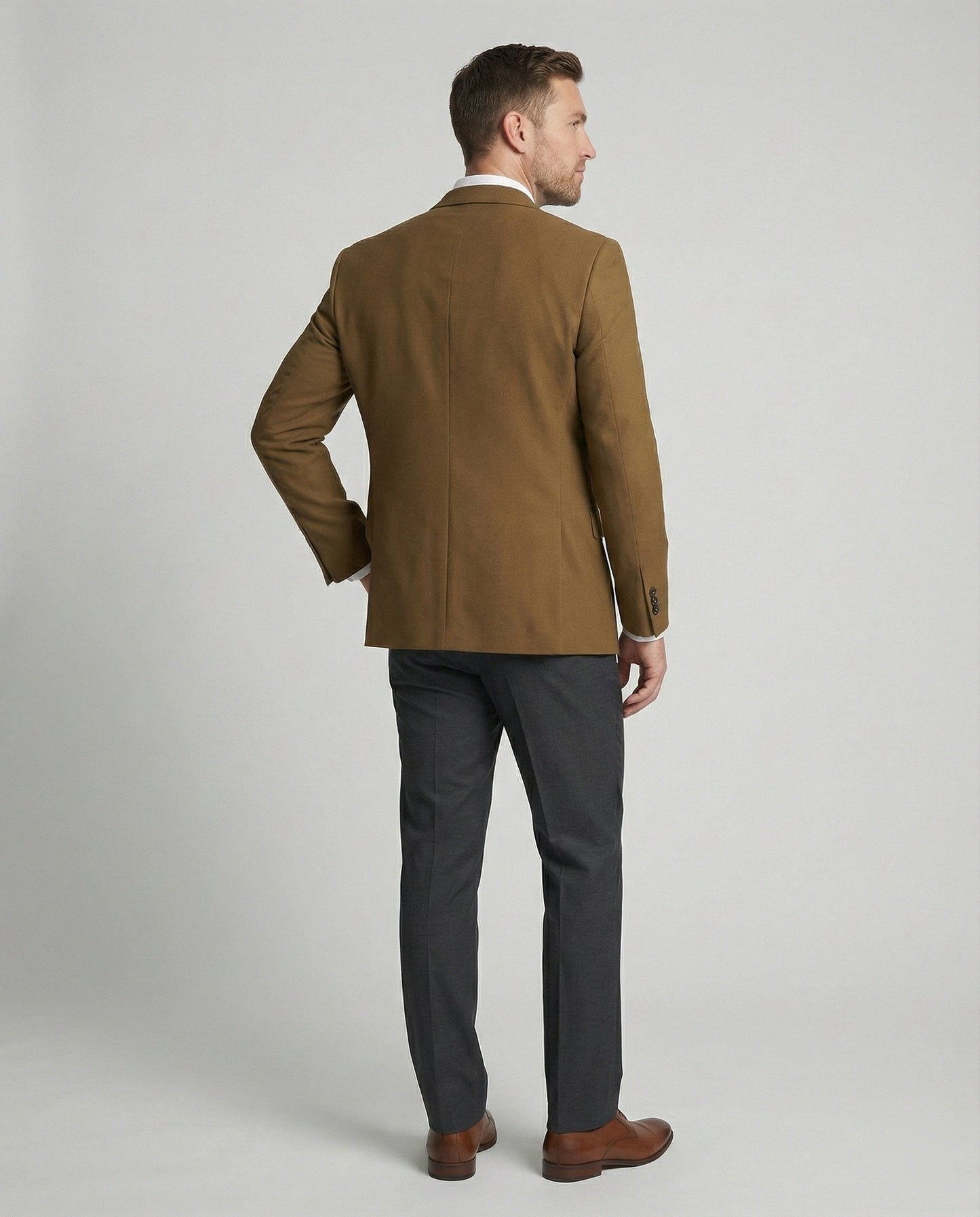 Blazer Uomo in Tessuto Traspirante Comodo Elegante
