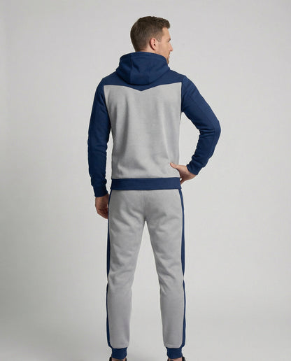 Tuta Sportiva Uomo con Cappuccio e Pantaloni Jogging