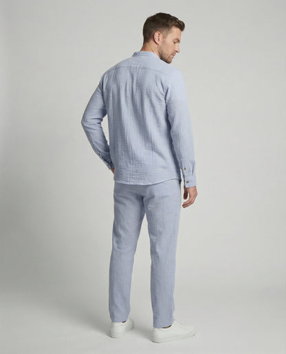 Completo Uomo Lino Leggero Vestibilità Casual