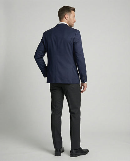 Giacca Uomo Satinata Elegante Slim Fit