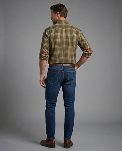 Camicia Uomo in Flanella Manica Lunga