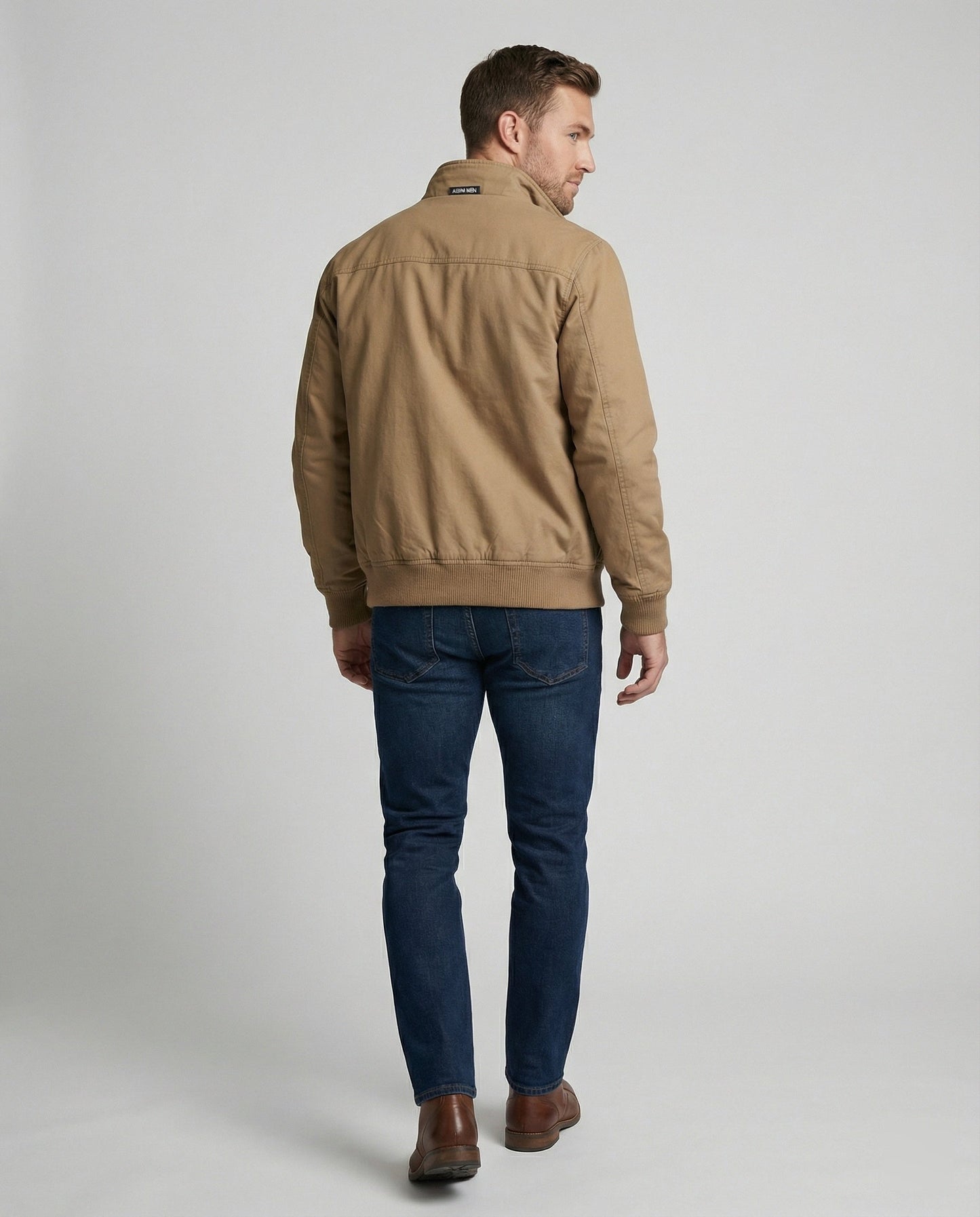 Giacca Bomber Uomo Stile Militare Regular