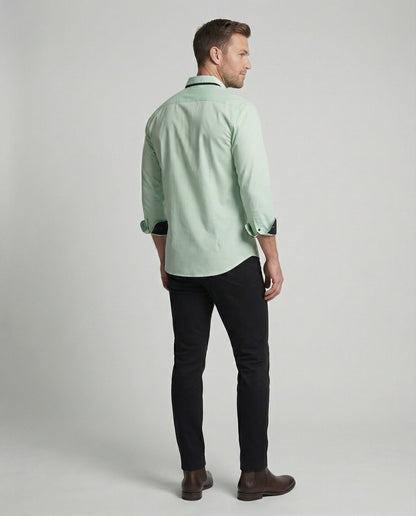 Camicia Uomo Business Collo Kent con Tasca