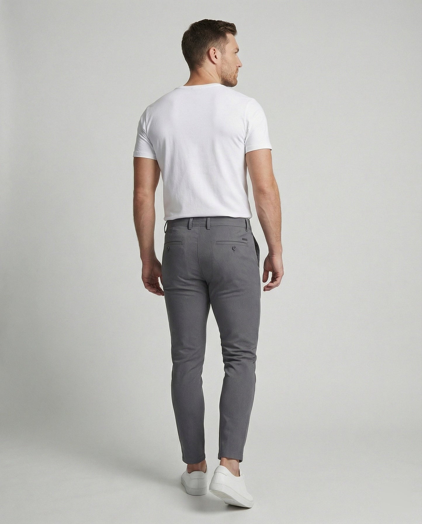 Jeans Uomo Slim Fit con Tessuto Elasticizzato