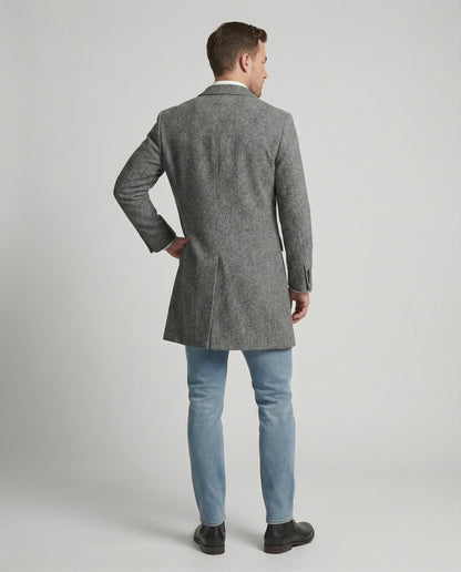 Cappotto Uomo Elegante Autunnale Classico