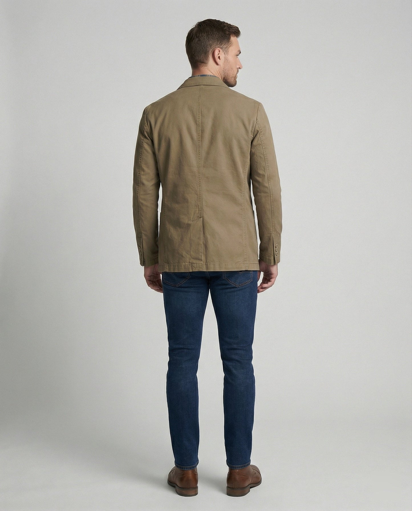 Blazer Uomo Cotone Vestibilità Comoda
