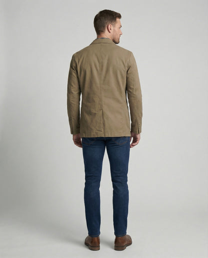 Blazer Uomo Cotone Vestibilità Comoda