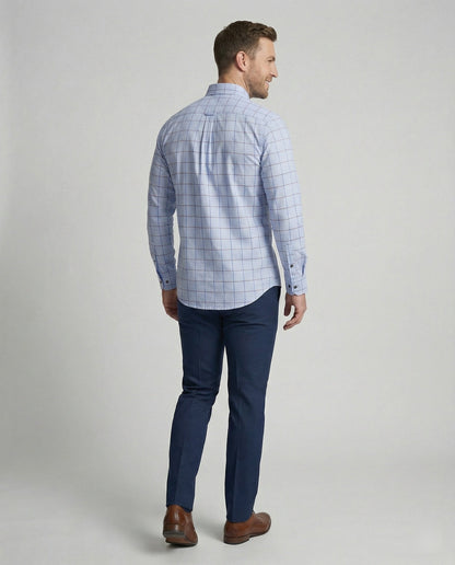 Camicia Uomo Business Slim Colletto Kent