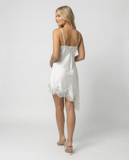 Set Lingerie Donna in Satin e Pizzo - Brentozzi