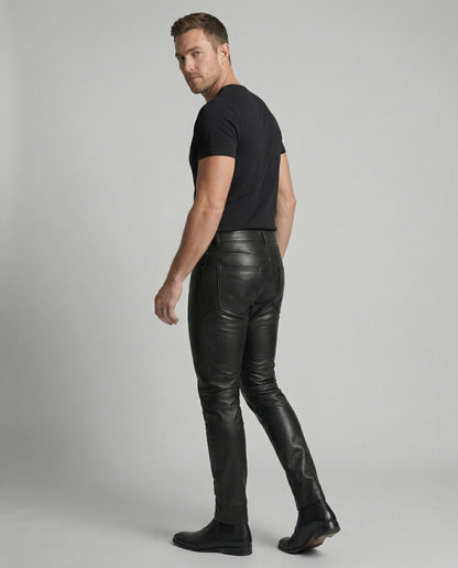 Pantaloni Uomo Slim Fit Sagomati
