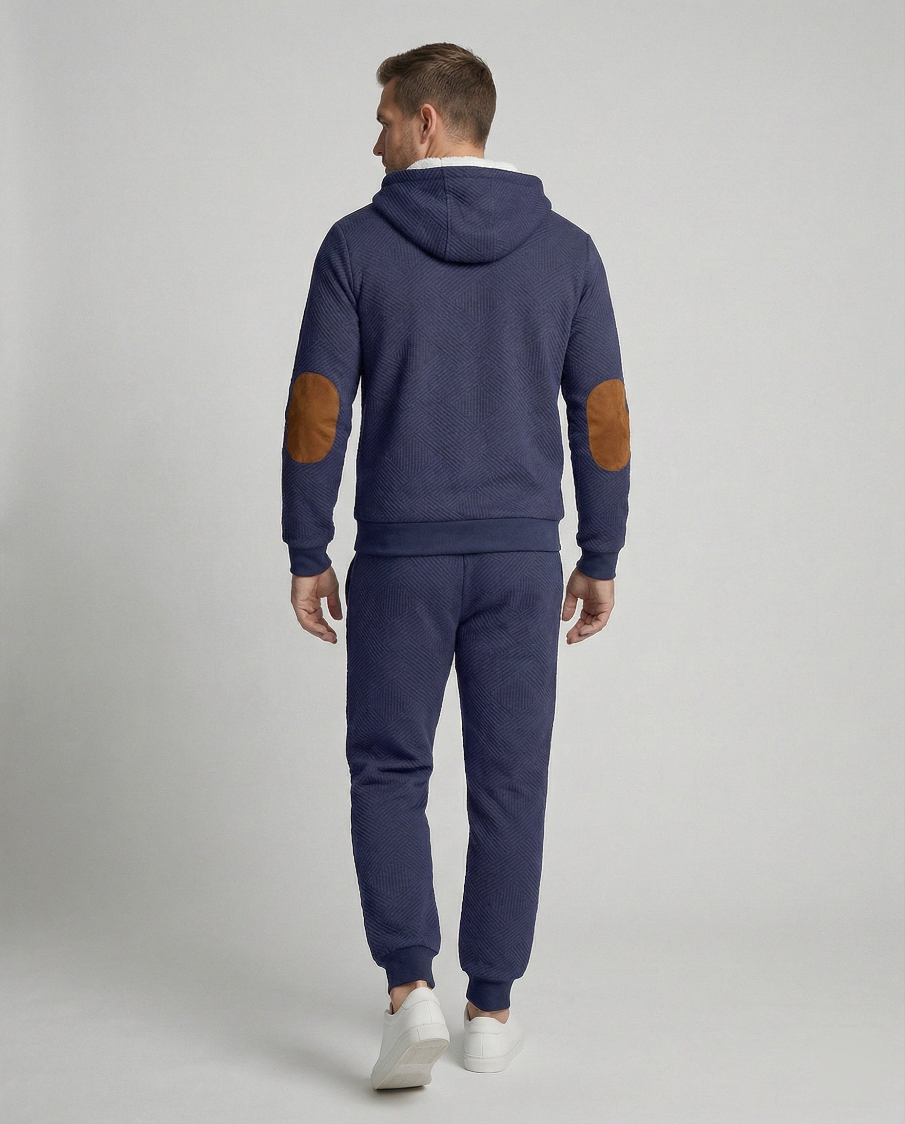 Tuta Jogging Uomo Felpa con Cappuccio e Pantaloni - Brentozzi