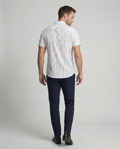 Camicia Uomo Hawaii in Viscosa Manica Corta