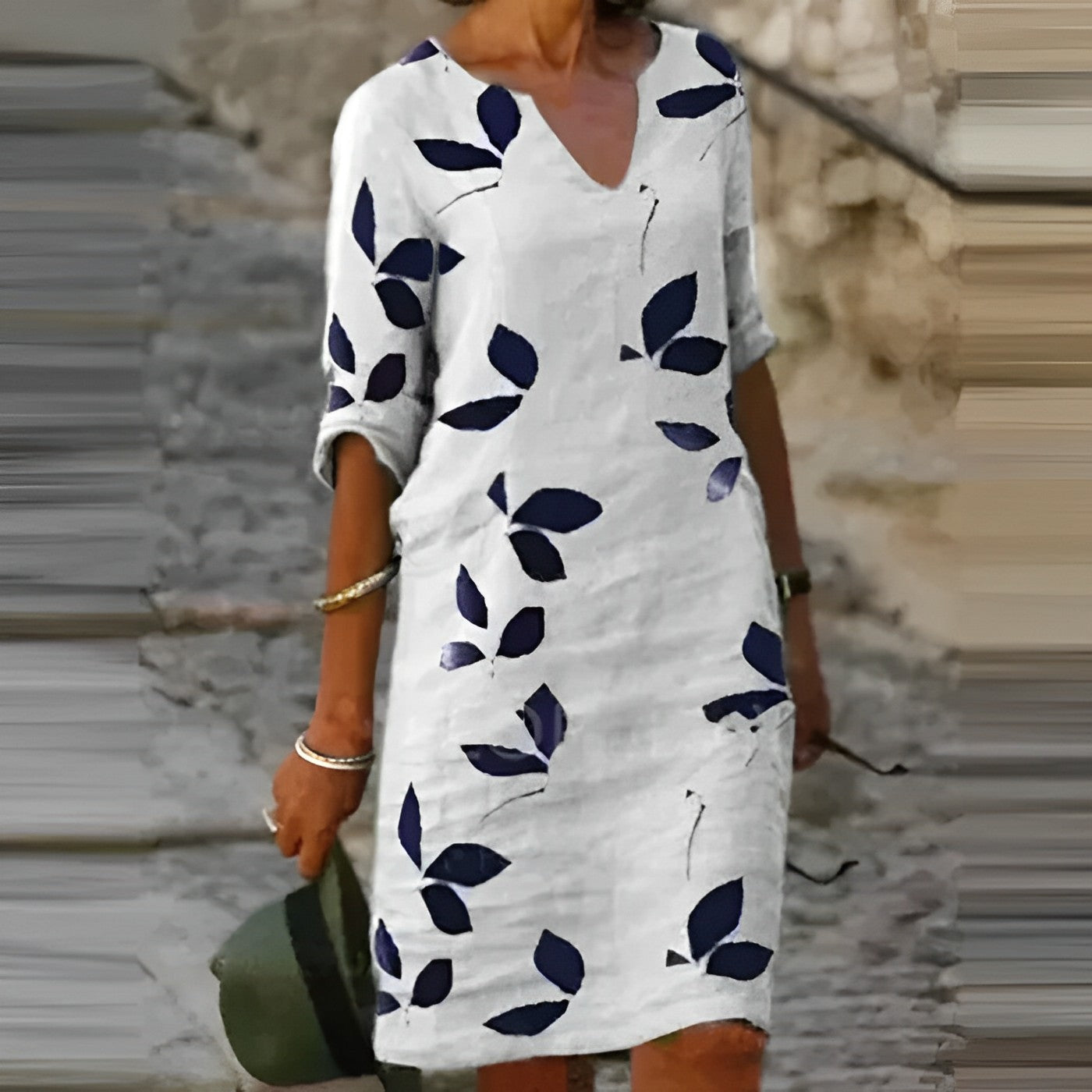 Abito Estivo Donna Scollo a V Manica