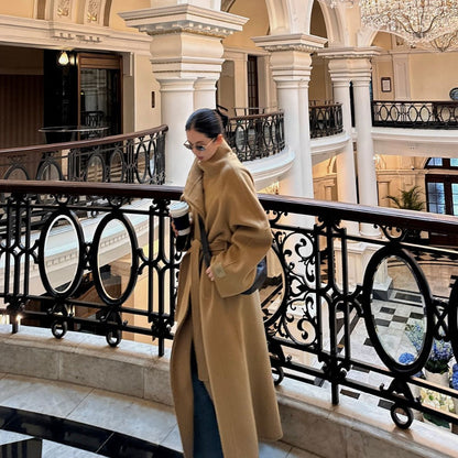 Trench Coat Donna Oversize Lungo Classico