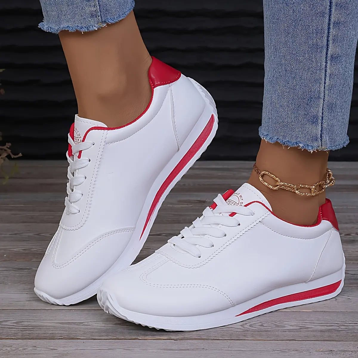 Sneaker Donna Comode Tessuto Traspirante