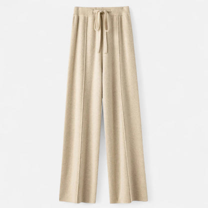 Pantaloni Donna in Tessuto Morbido Vestibilità Comoda