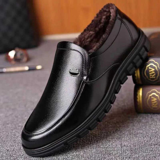 Scarpe Invernali Uomo in Pelle Slip-On - Brentozzi