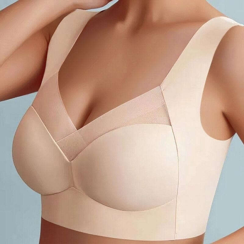 Reggiseno Donna Senza Ferretto con Spalline Larghe