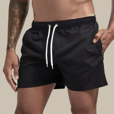 Costume da Bagno Uomo con Coulisse e Tasche Laterali Estivo