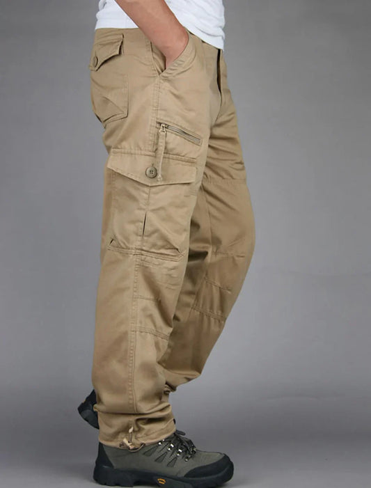 Pantaloni Cargo Uomo Chino Lunghi Regular - Brentozzi
