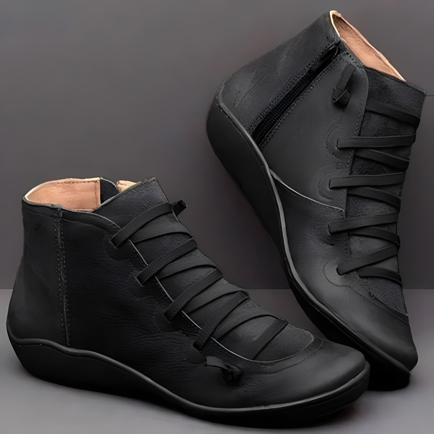 Stivaletto Donna Elegante Tacco Medio Classico