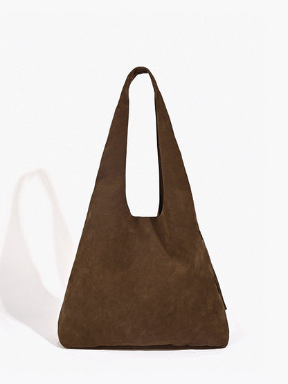 Borsa Hobo Donna in Pelle con Frange Stile Boho