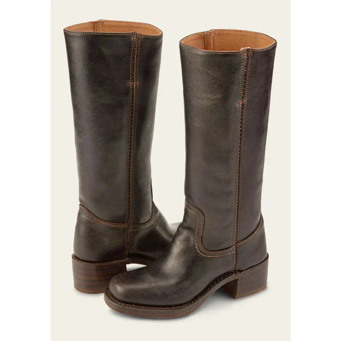 Stivali Donna Stile Cowboy Altezza Ginocchio Tacco - Vesarelli