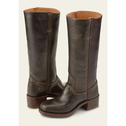 Stivali Donna Stile Cowboy Altezza Ginocchio Tacco - Vesarelli