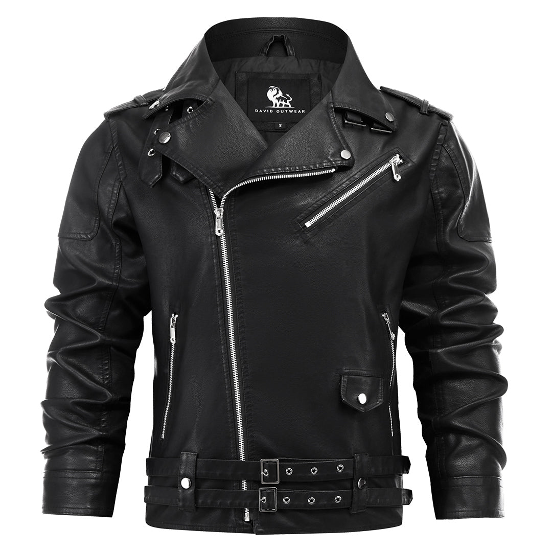 Giacca Pelle Uomo Stile Boulevard - Brentozzi