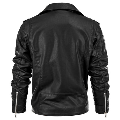Giacca Pelle Uomo Stile Boulevard