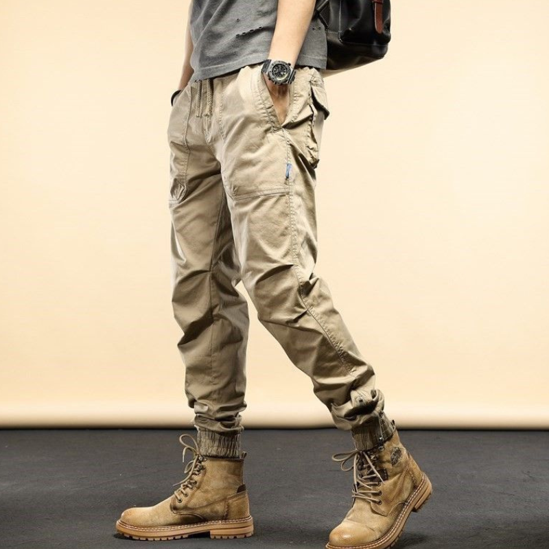 Pantaloni Cargo Uomo Resistenti Lunghezza Regolare