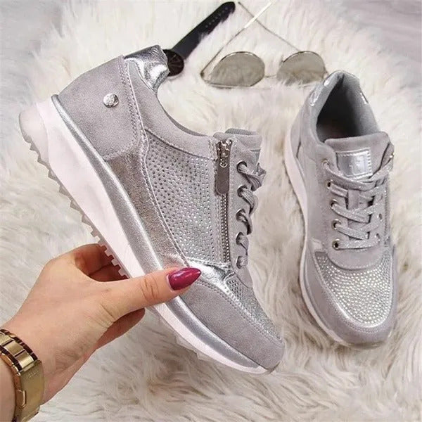 Scarpe Ortopediche Donna con Chiusura a Zip