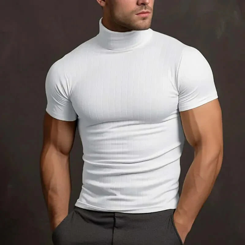 T-shirt Uomo con Collo Girocollo Vestibilità Comoda