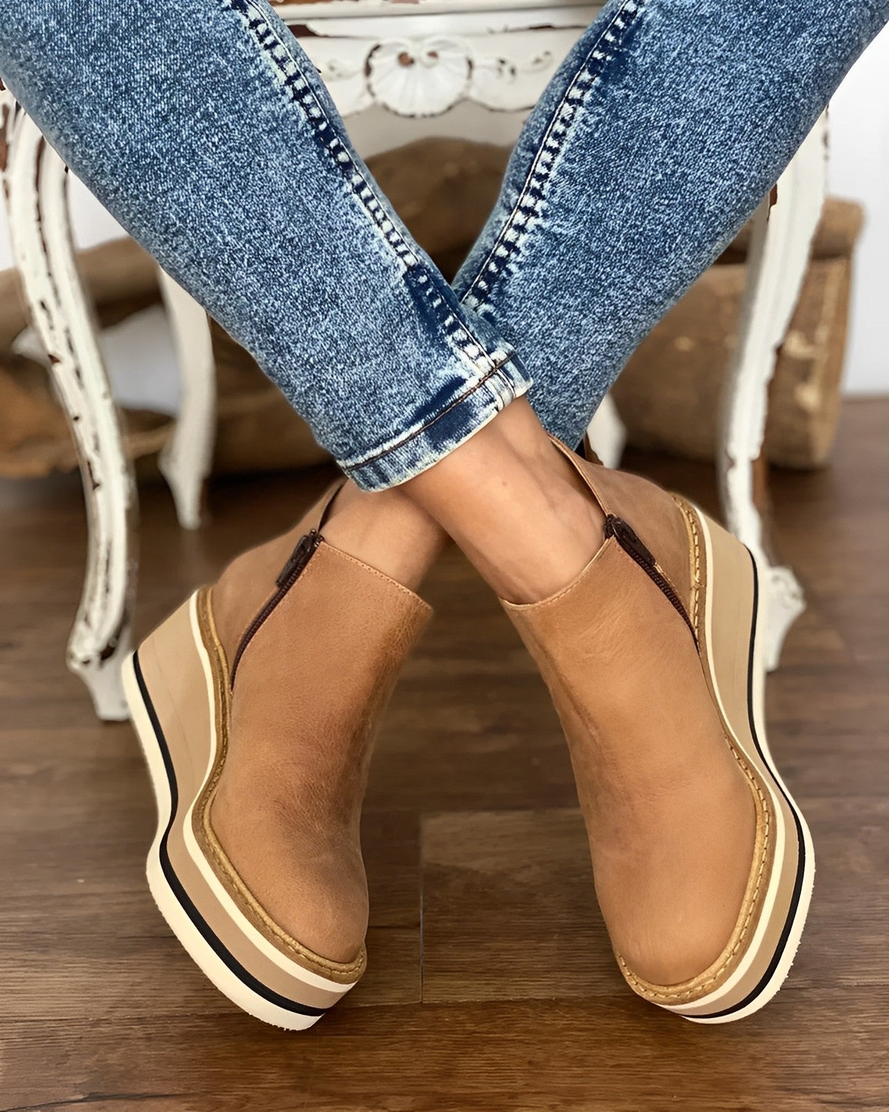 Stivali Donna Moda Tendenza Stile Classico