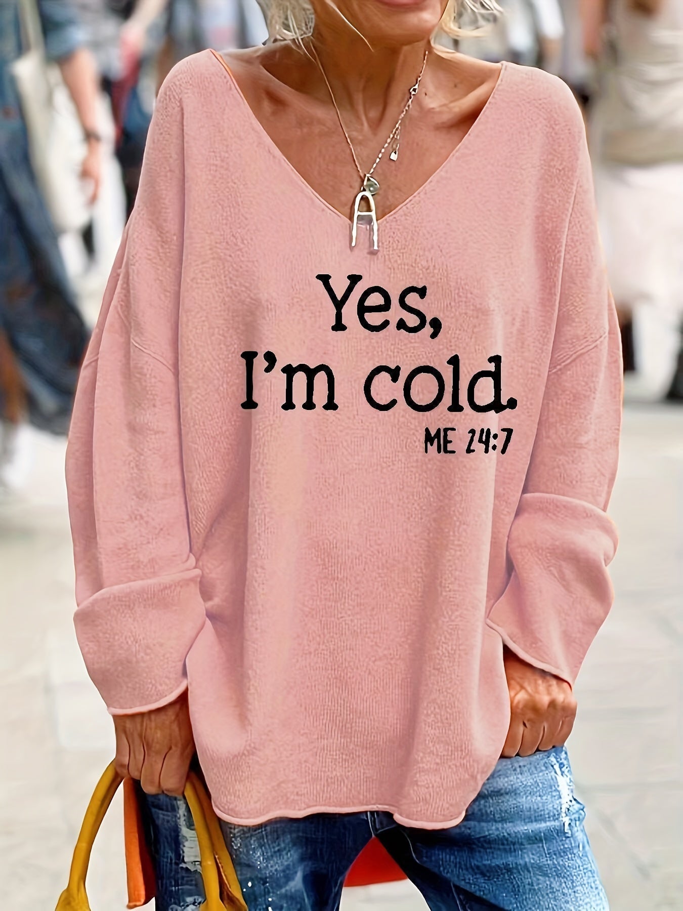 Maglione Donna Oversize Caldo