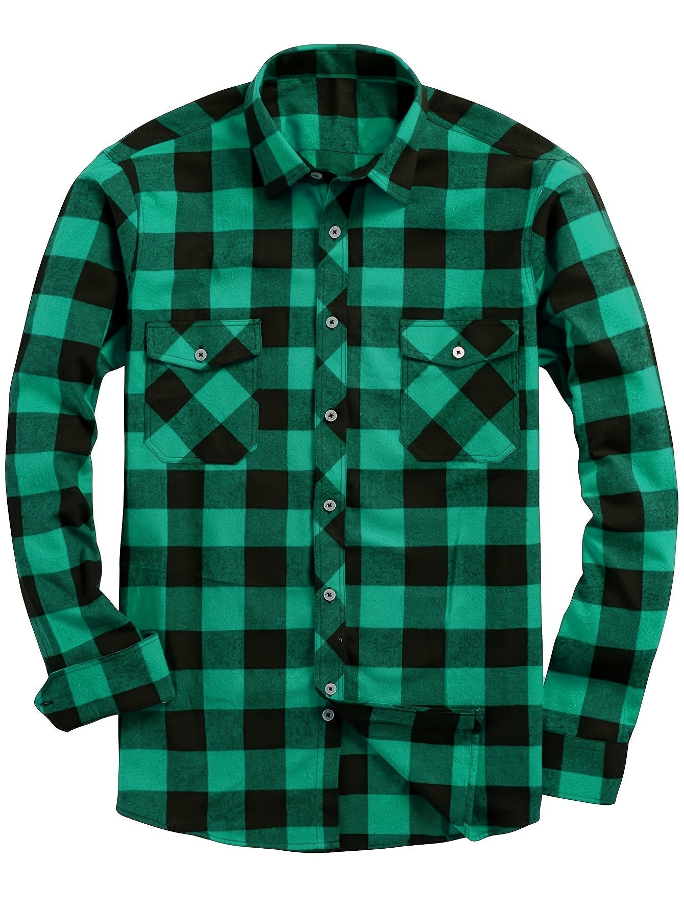 Camicia Uomo Manica Lunga Fantasia Quadri