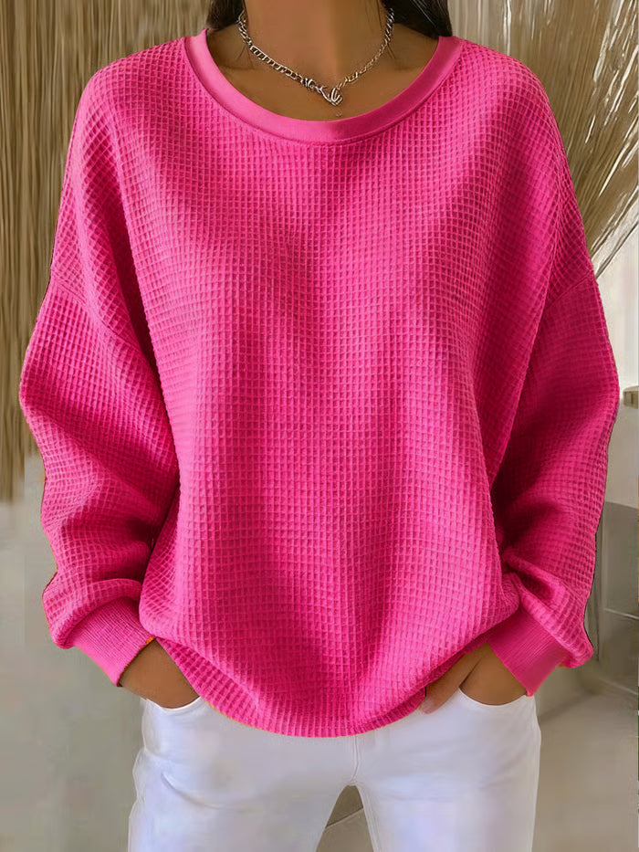 Maglione Donna in Maglia Morbida Girocollo