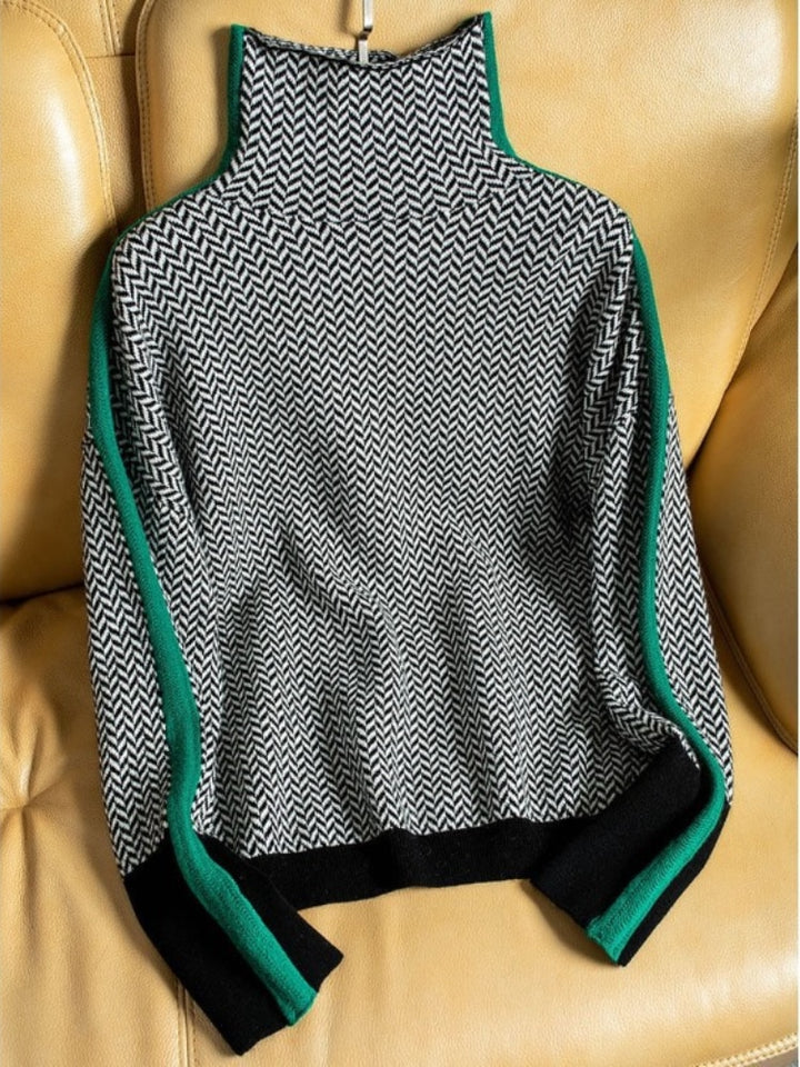 Maglione Dolcevita Donna in Cashmere Morbido Caldo Elegante