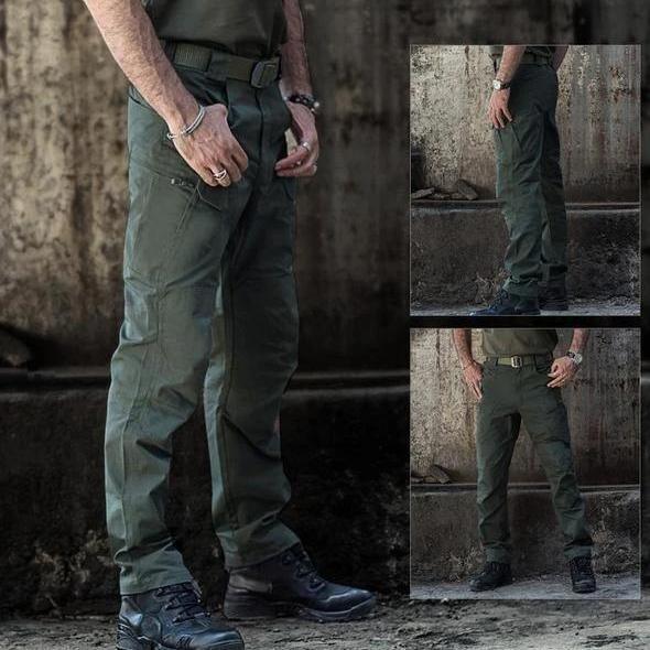 Pantaloni Cargo Uomo Funzionali Tasche Multiple