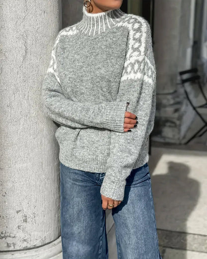 Maglione Donna in Maglia Morbido Regular Fit