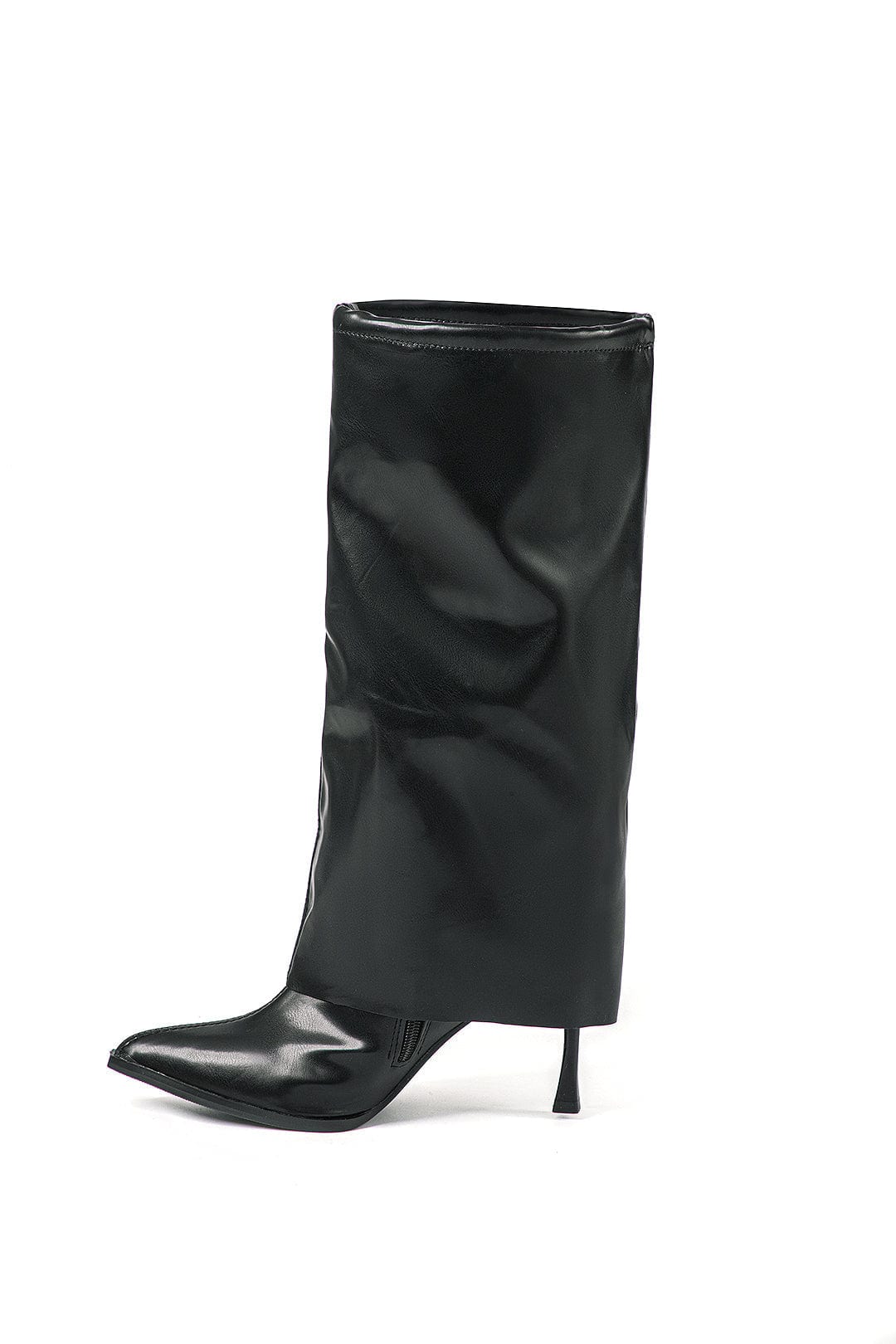 Stivali Donna Designer in Pelle Look Oversize