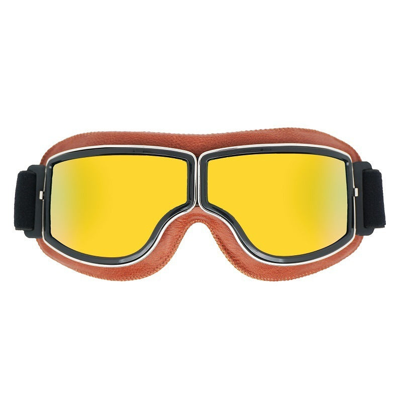 Occhiali Vintage Uomo da Moto Lenti Polarizzate