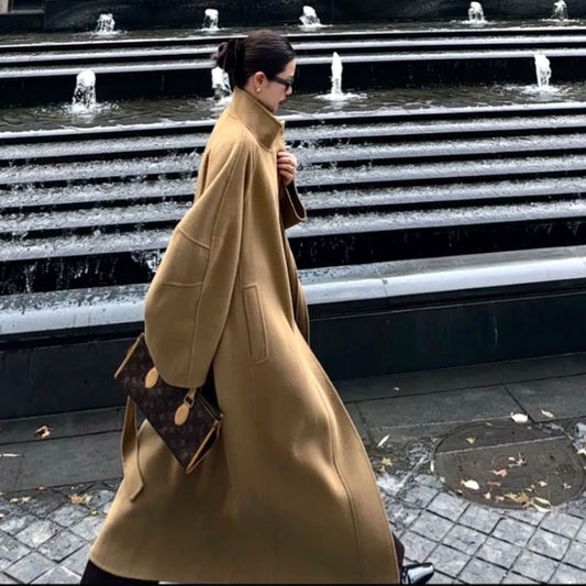 Trench Coat Donna Oversize Lungo Classico - Brentozzi