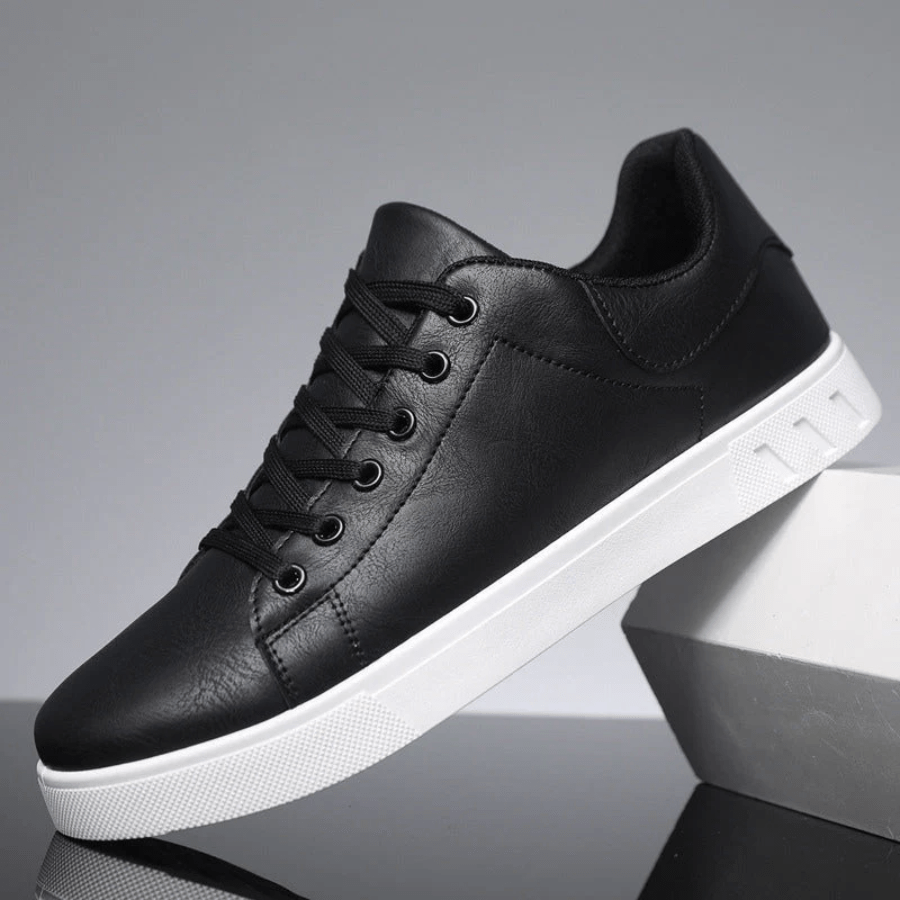Sneakers Uomo in Pelle Design Elegante Comfortevole