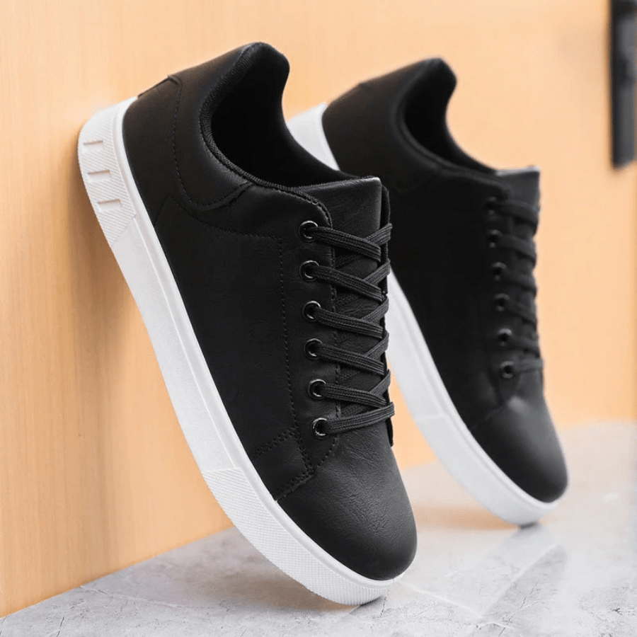Sneakers Uomo in Pelle Design Elegante Comfortevole