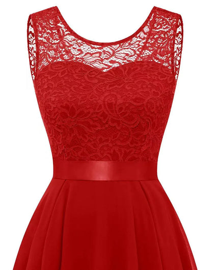 Abito Donna High-Low Elegante Cerimonia