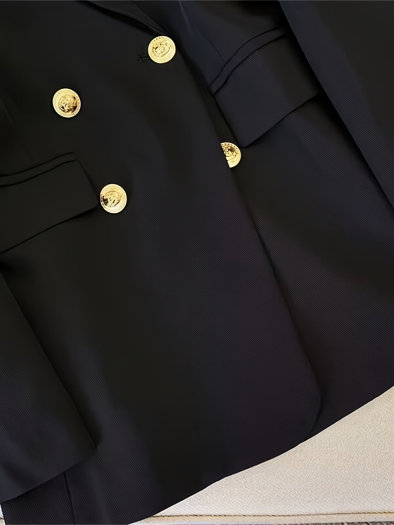 Blazer Donna Slim Fit Bottoni Decorativi