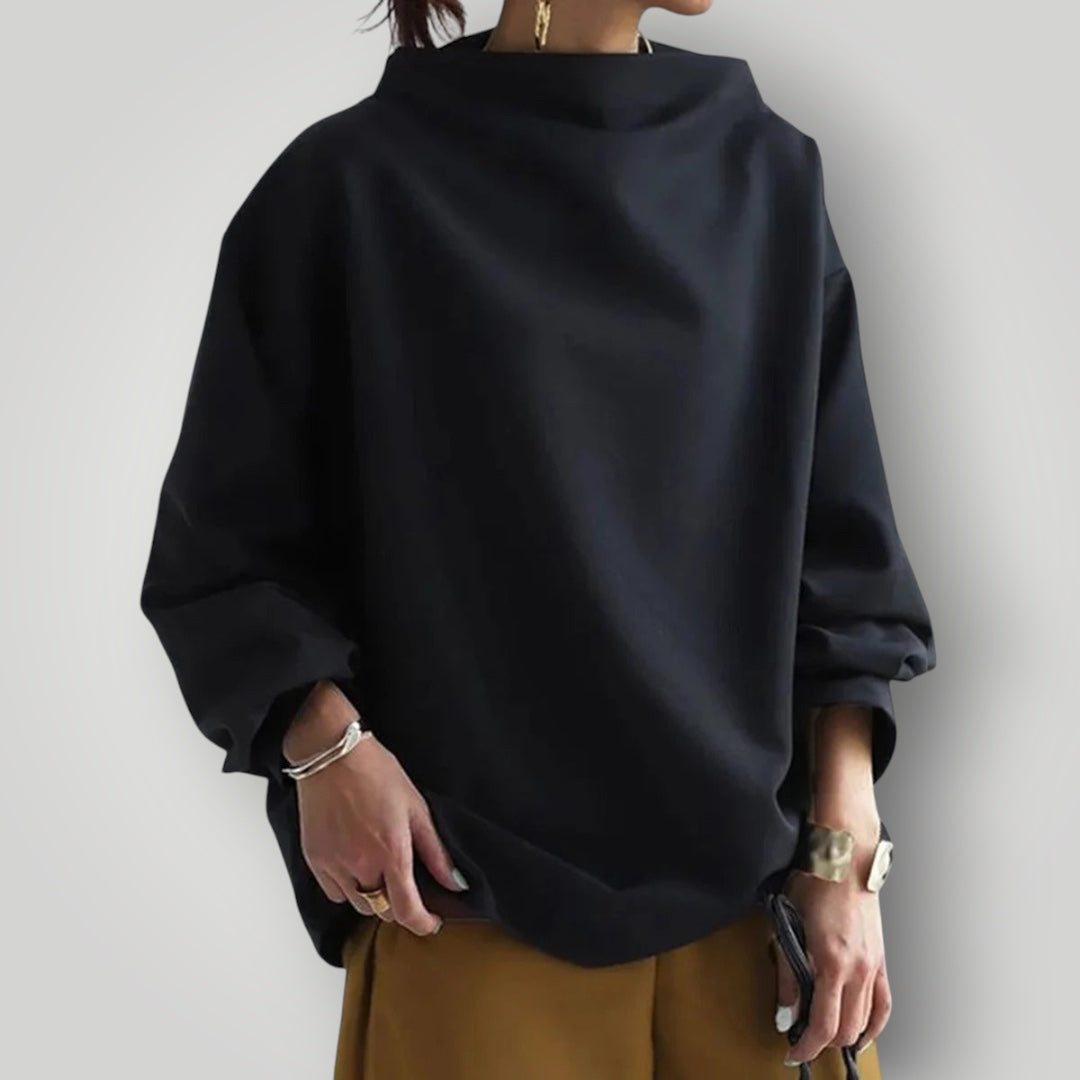 Maglione Donna Dolcevita Elegante Slim Fit