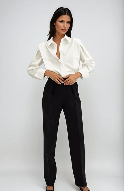 Camicia Donna Bottoni Multipli Vestibilità Classica - Vesarelli