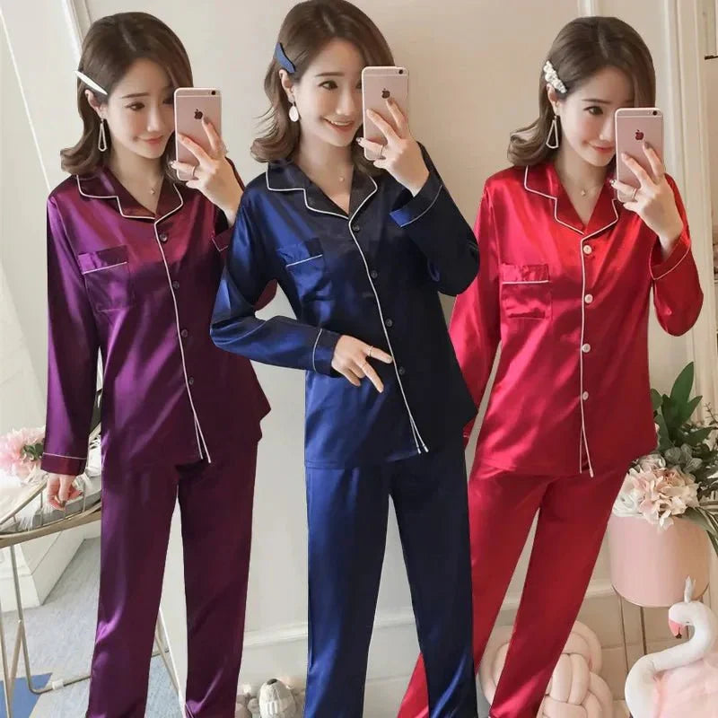 Pigiama Donna Set Classico in Tessuto Morbido Comfort
